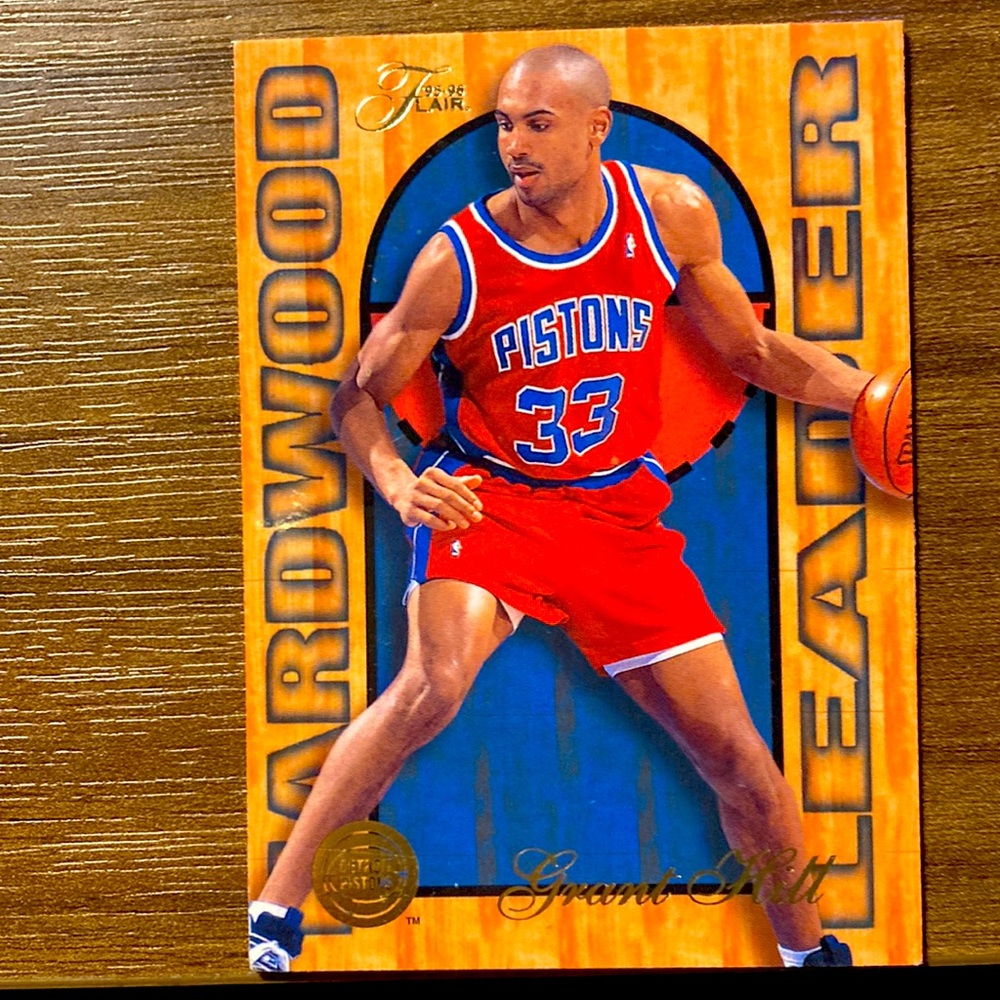 95-96 Flair Grant Hill Hardwood Leader 8 of 27